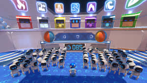 Astro Bot Arcade Challenge Wallpaper