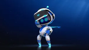 Astro Bot Dancing Pose Wallpaper