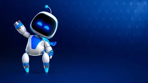Astro Bot Friendly Robot Wallpaper