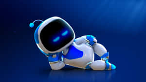 Astro Bot Relaxing Pose Wallpaper
