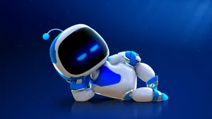 Astro Bot Relaxing Pose Wallpaper