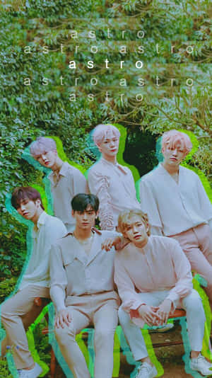 Astro Kpop Group Outdoor Photoshoot Wallpaper