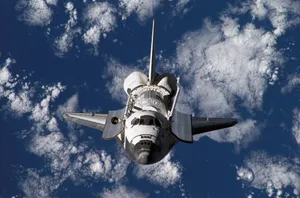 Astronauts Embarking On A Thrilling Space Mission. Wallpaper