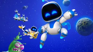 Astros Playroom Characters Wallpaper