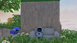 Astros Playroom Cute Robot Characters Wallpaper