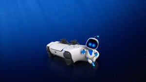Astros Playroom Robot And Controller Wallpaper