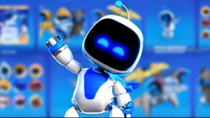 Astros Playroom Robot Character Wallpaper