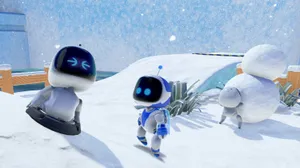 Astros Playroom Snowy Adventure Wallpaper