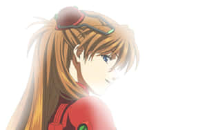 Asuka Langley Soryu In Action Wallpaper