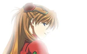 Asuka Langley Soryu In Action Wallpaper