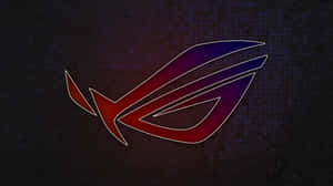 Asus R O G Logo Dark Background Wallpaper