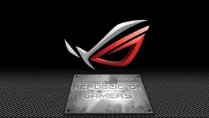 Asus Republic Of Gamers Logo Wallpaper