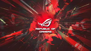 Asus Rog 4k Gaming Abstract Explosion Wallpaper