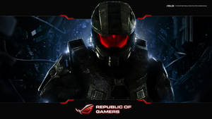 Asus Rog 4k Gaming Master Chief Wallpaper