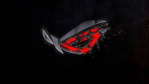 Asus Rog 4k Gaming Melting Logo Wallpaper