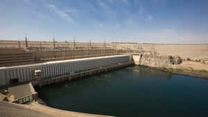 Aswan High Dam Dark Water Wallpaper