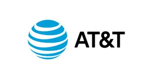 At&t Logo On A White Background Wallpaper
