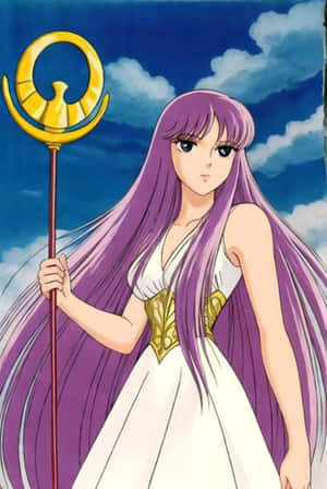 Athena Saori Kido Anime Character Wallpaper