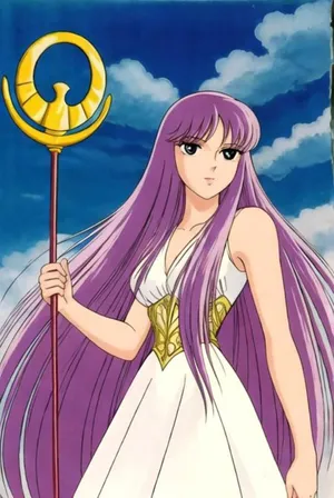 Athena Saori Kido Anime Character Wallpaper