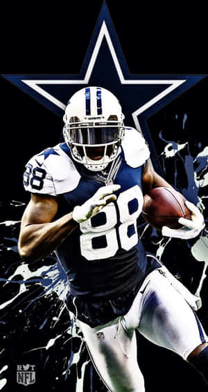 Athlete From The Dallas Cowboys Iphone Wallpaper