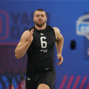 Athlete Number6 Combine Drill Wallpaper