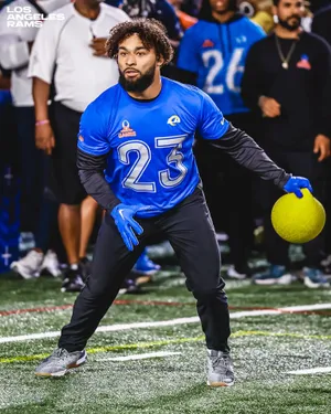 Athlete Readyfor Actionat Event Wallpaper