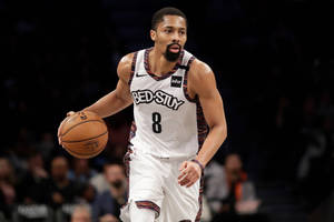 Athletic Spencer Dinwiddie Wallpaper