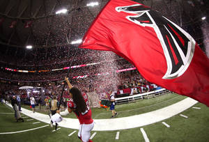 Atlanta Falcons Flag Wallpaper