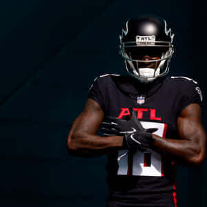 Atlanta Falcons Player Portrait Wallpaper