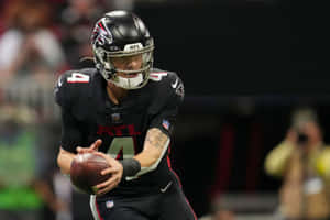 Atlanta Falcons Quarterback Action Shot Wallpaper