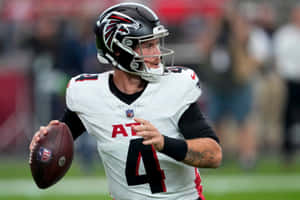 Atlanta Falcons Quarterback Action Shot Wallpaper