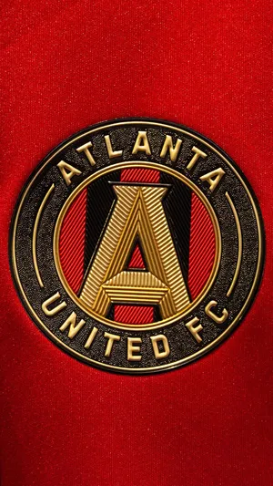 Atlanta United Fc Soccer Club In Red Wallpaper
