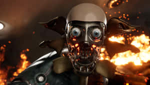 Atomic Heart Robotic Threat Wallpaper