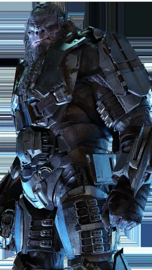 Atriox, Brute Leader In Battle Wallpaper