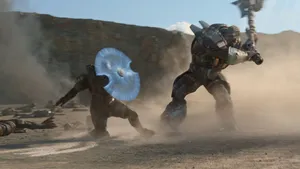 Atriox, Mighty Jiralhanae Warrior And Leader Of The Banished Wallpaper