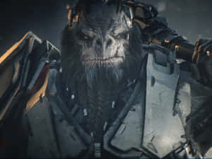 Atriox, The Fearsome Brute Warlord, In His Fierce Battle Armor. Wallpaper