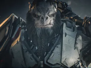 Atriox, The Fearsome Brute Warlord, In His Fierce Battle Armor. Wallpaper