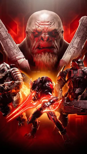 Atriox, The Menacing Leader Of The Banished Wallpaper