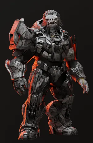 Atriox, The Menacing Warlord, Ready For Battle Wallpaper