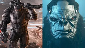 Atriox, The Powerful And Fearsome Brute Warrior, Leader Of The Banished Faction In The Halo Series. Wallpaper