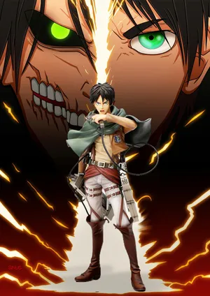 Attack On Titan Anime Eren Human Wallpaper