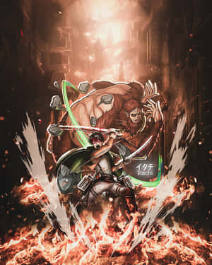 Attack On Titan Anime Hairy Giant Wallpaper