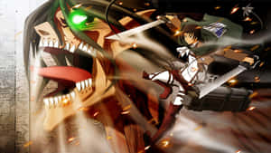 Attackon Titan Eren Yeagervs Titan Wallpaper