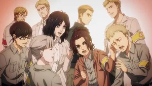 Attackon Titan Marleyan Warriors Gathering Wallpaper