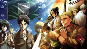 Attackon Titan Scoutsand Warriors Wallpaper