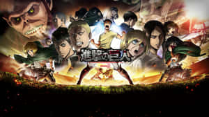 Attackon Titan Season2 Promotional Art Wallpaper