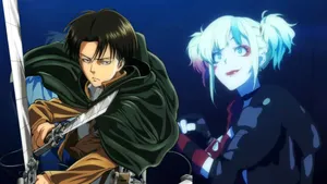 Attackon Titanand Great Pretender Crossover Wallpaper