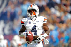 Auburn Football Player Number4 Wallpaper