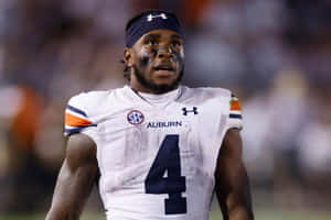 Auburn Football Player Number4 Wallpaper