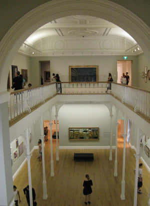 Auckland Art Gallery Interior View Wallpaper